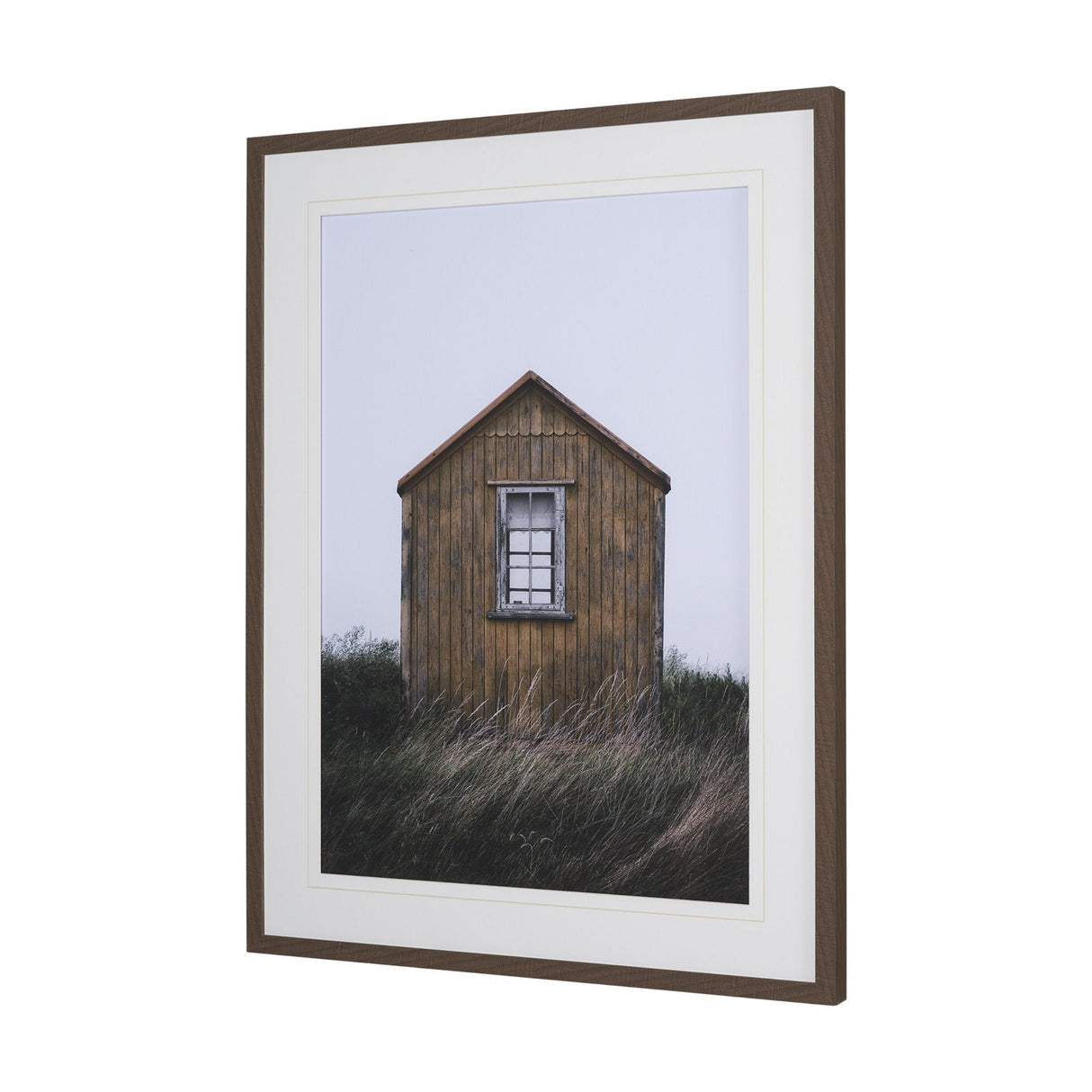 Beach Hut by Lotte Gronkjaer FramedPhoto Print Matted under Glass by Mercana at Eve Furniture
