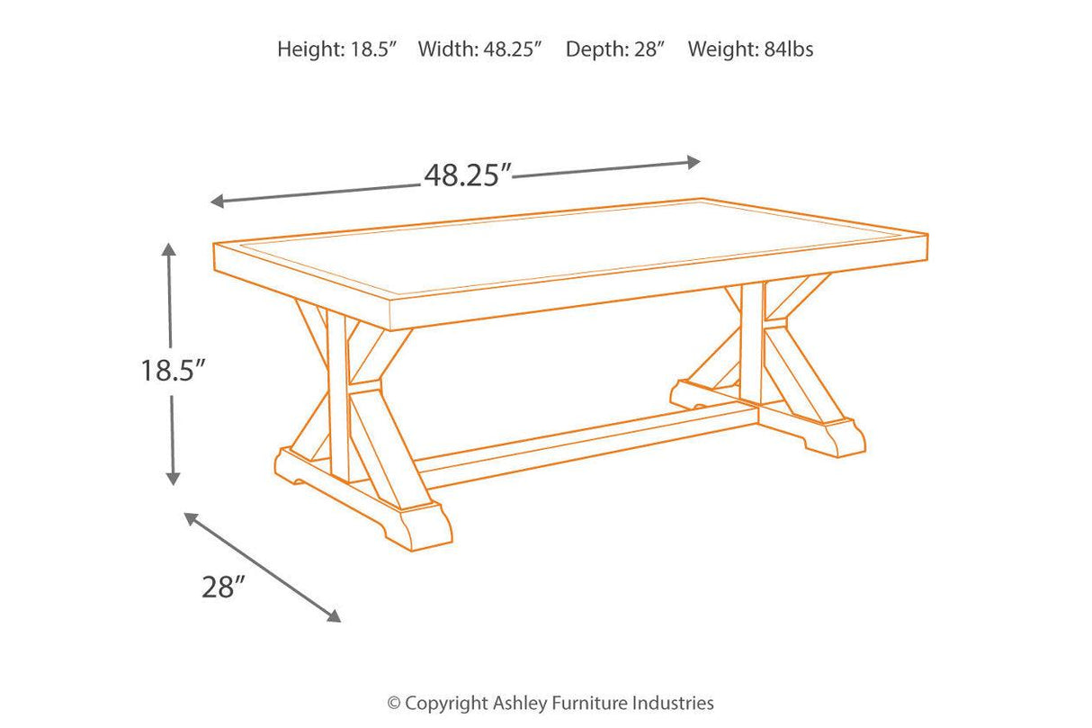 Beachcroft Beige 5-Piece Outdoor Sectional with Coffee Table and 2 End Tables by Ashley at Eve Furniture