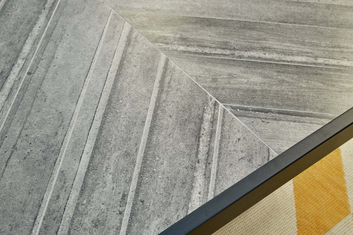 Beachcroft Black/Light Gray Outdoor Dining Set by Ashley at Eve Furniture