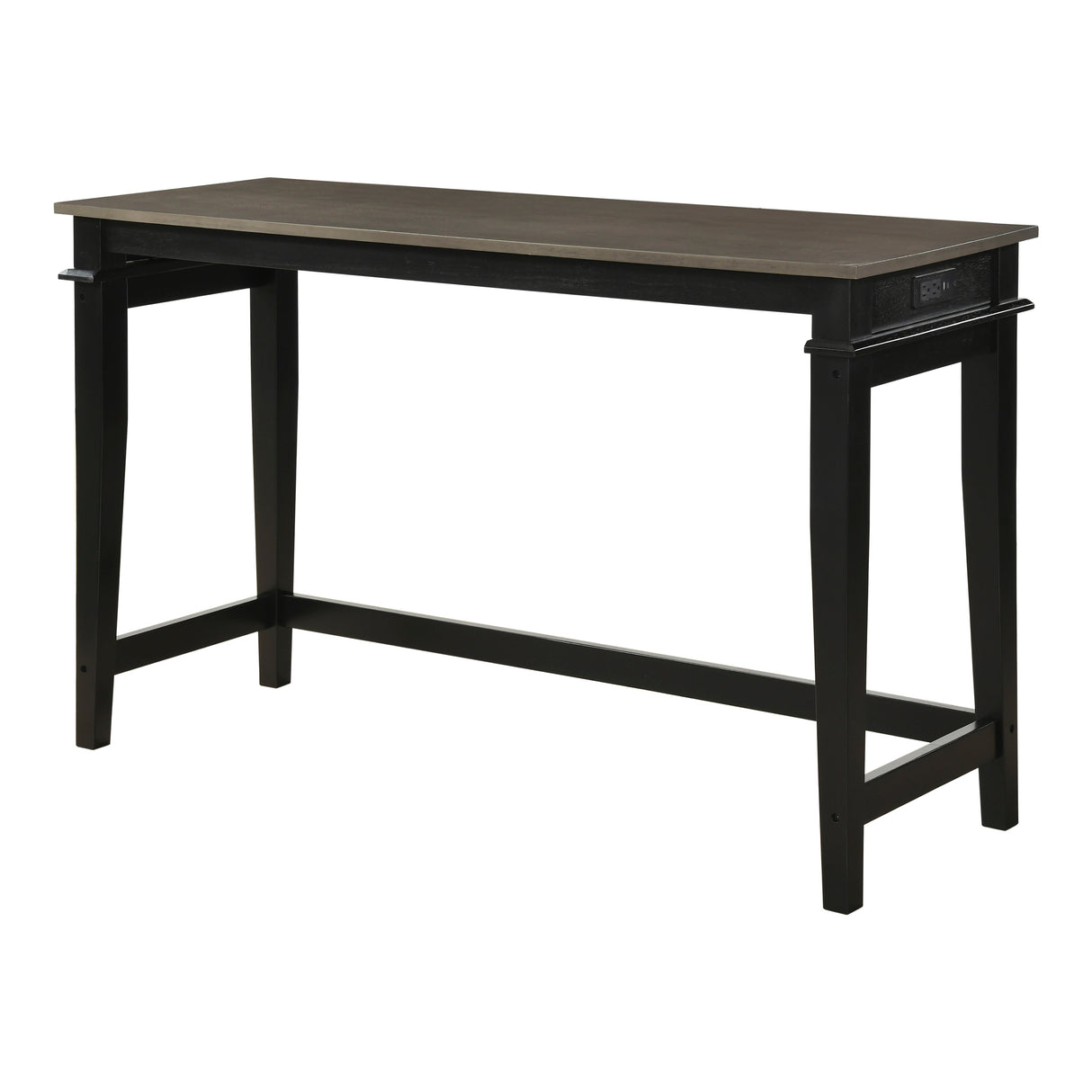 Beacon Walnut/Black 4-Piece Counter Height Set by Homelegance at Eve Furniture