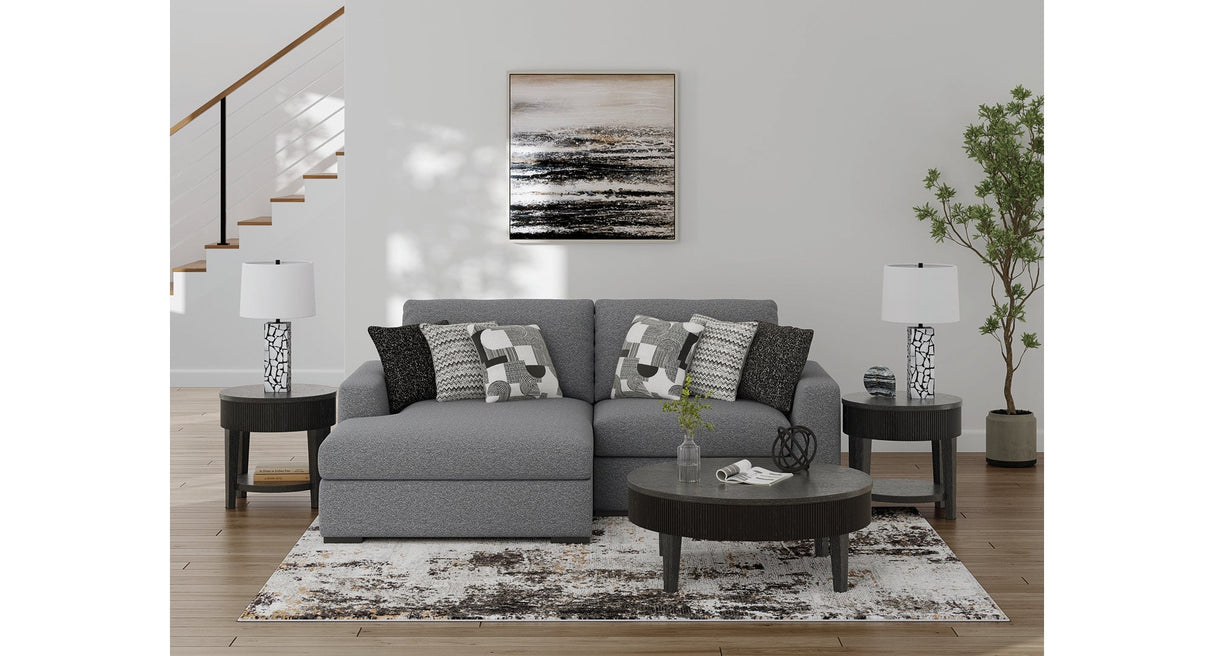 Bealton Salt and Pepper 2-Piece Sectional with LAF Chaise