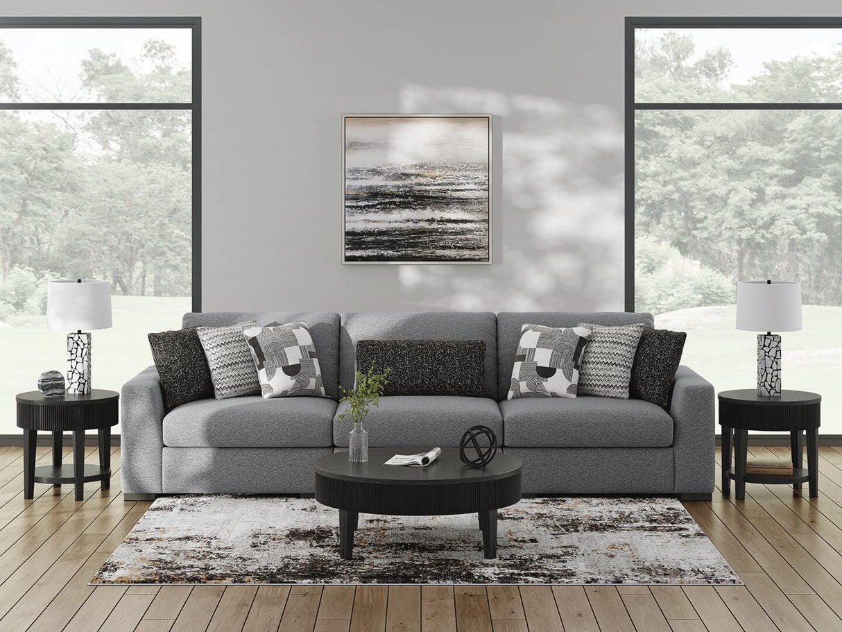 Bealton Salt and Pepper 3-Piece Sectional Sofa