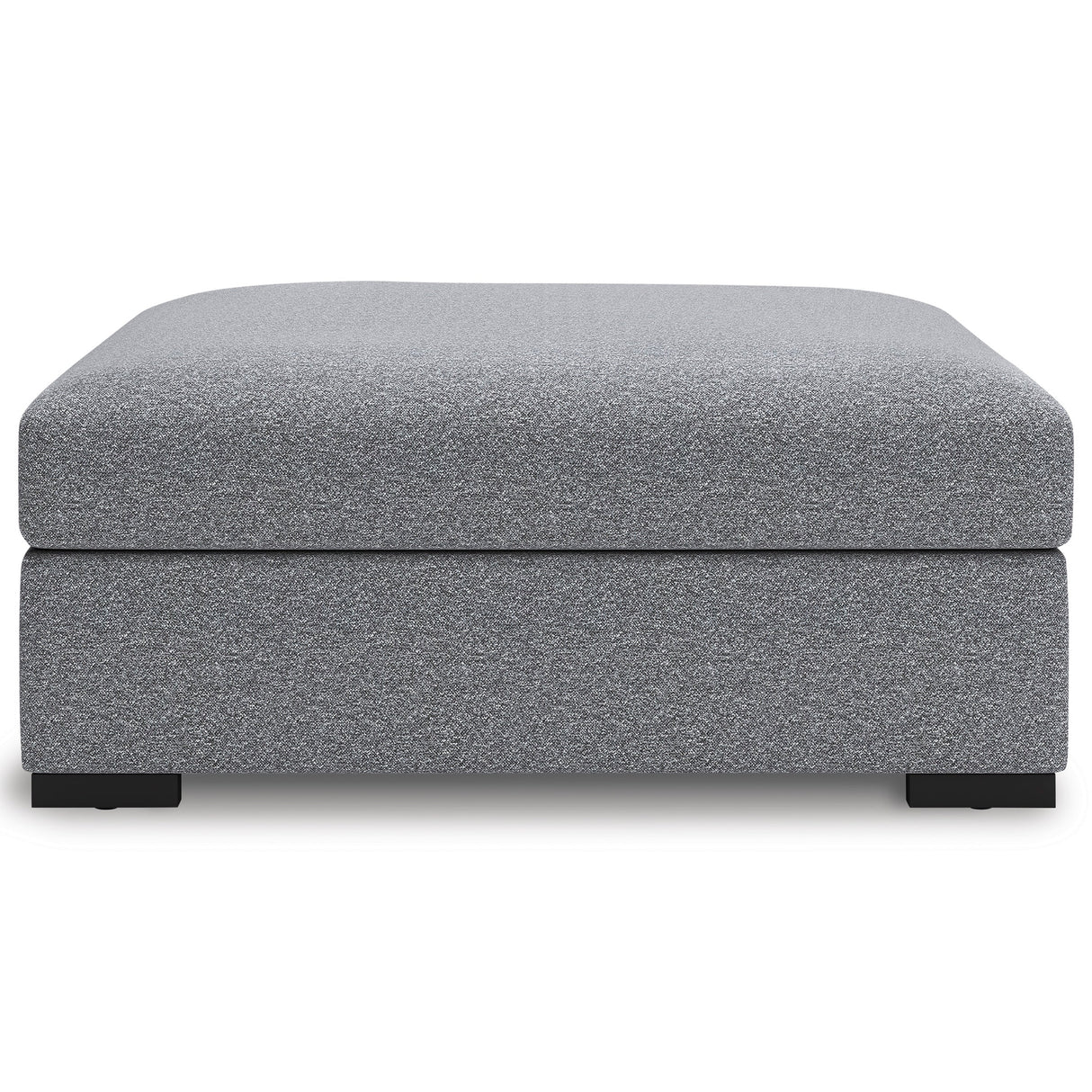 Bealton Salt and Pepper Oversized Accent Ottoman by Ashley at Eve Furniture