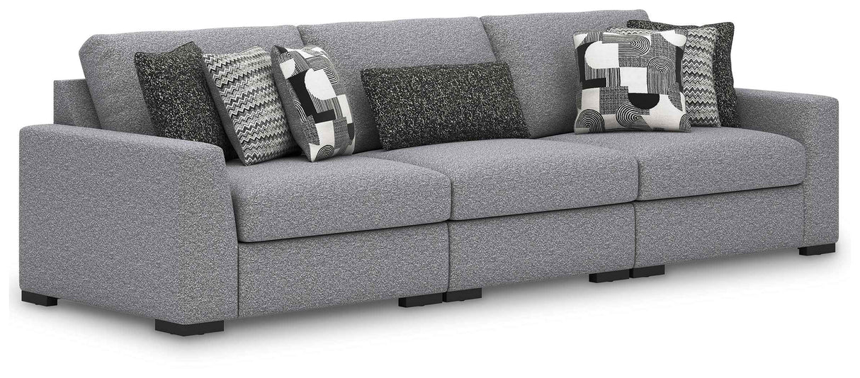 Bealton Salt and Pepper Sofa & Loveseat by Ashley at Eve Furniture