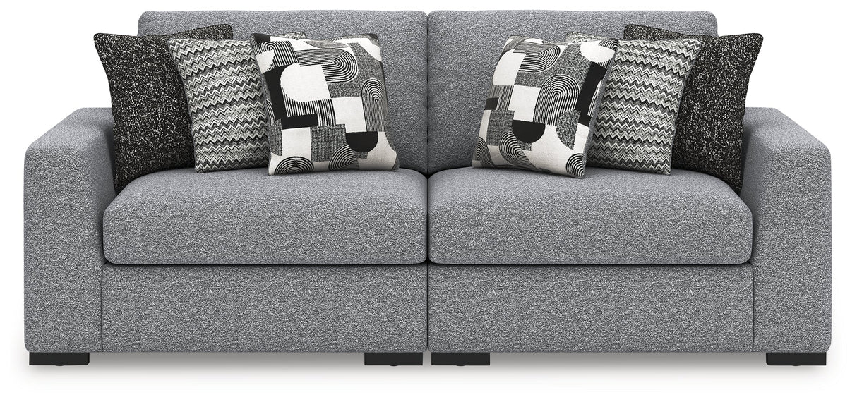 Bealton Salt and Pepper Sofa & Loveseat