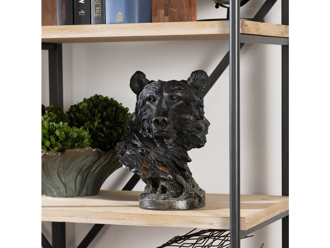Bear Brown Springs Statue (Set of 2) by Crestview at Eve Furniture