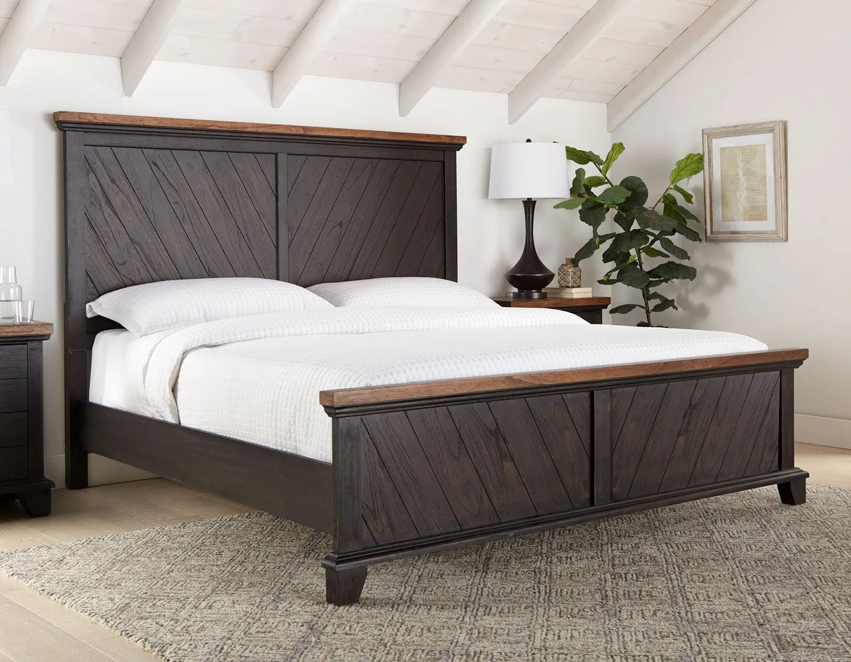 Bear Creek Chocolate Brown Bedroom Set by Steve Silver at Eve Furniture