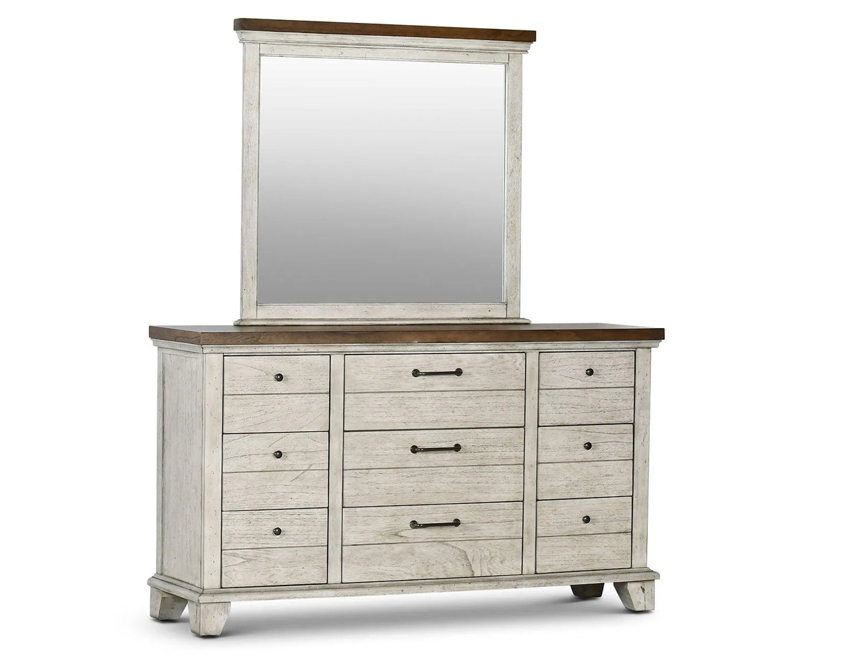 Bear Creek Dresser/Mirror by Steve Silver at Eve Furniture