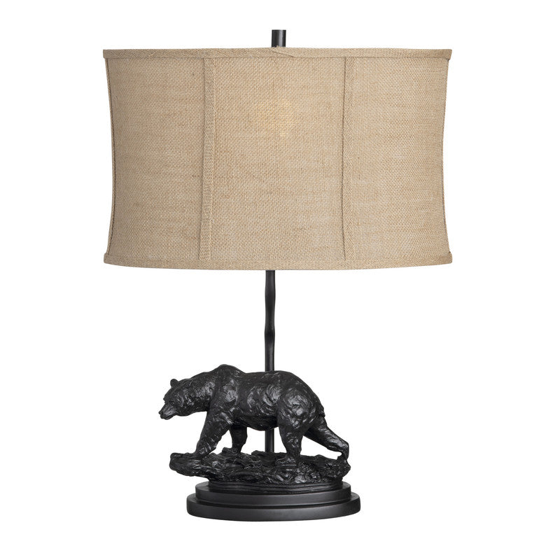 Bear Trail Bronze Table Lamp (Set of 2) by Crestview at Eve Furniture