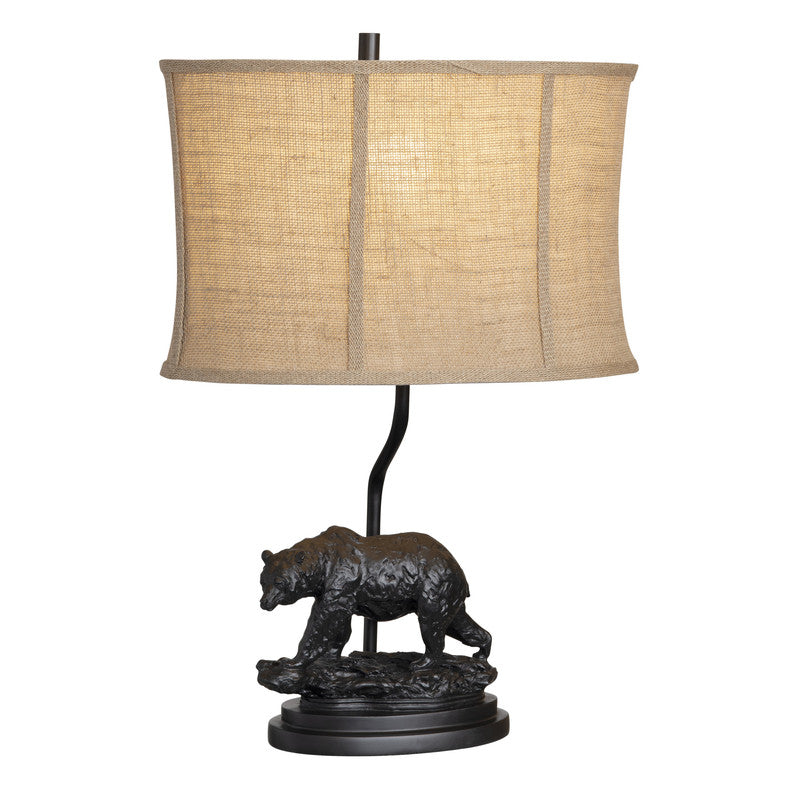 Bear Trail Bronze Table Lamp (Set of 2) by Crestview at Eve Furniture