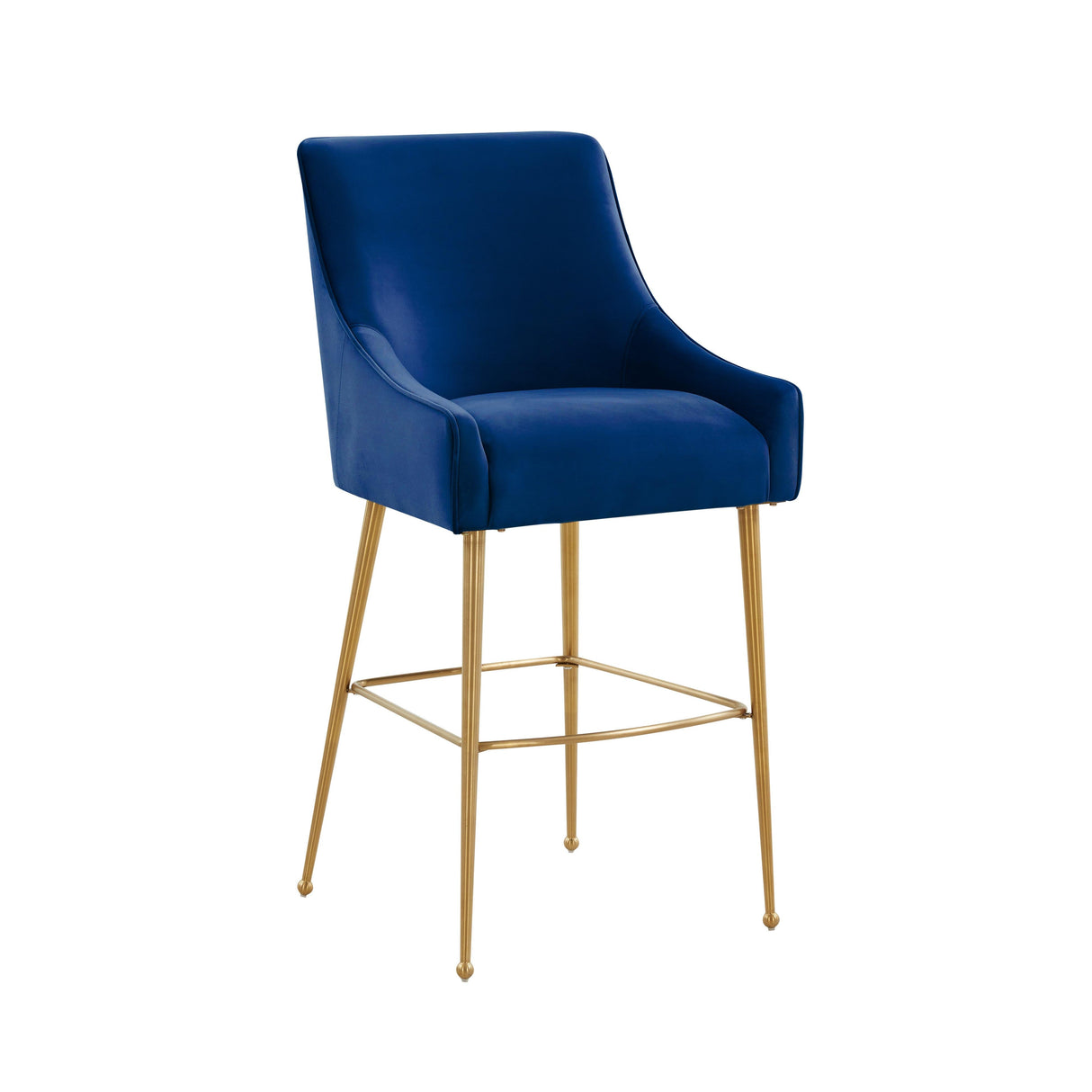 Beatrix Velvet Stool by TOV Furniture at Eve Furniture