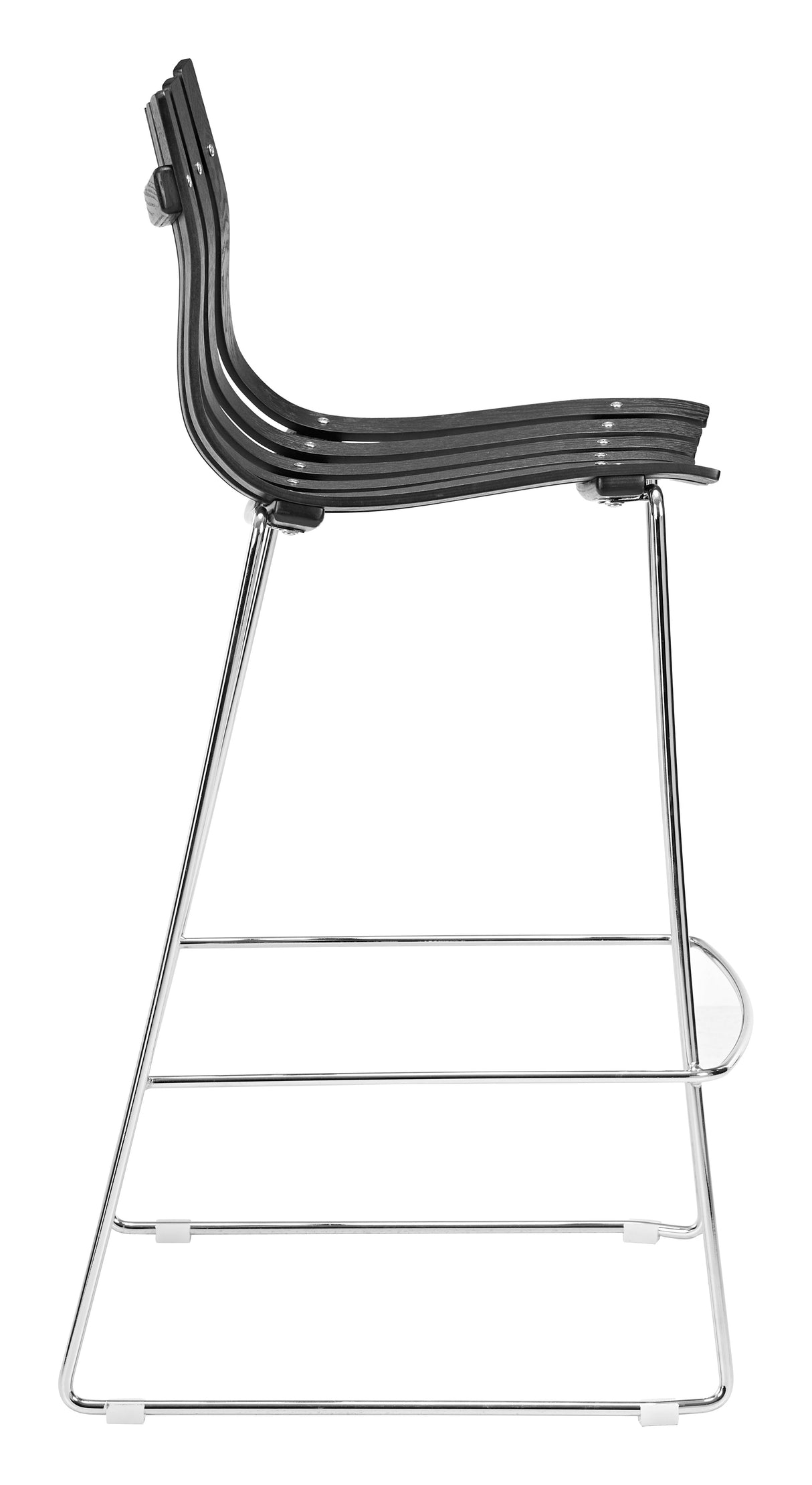 Beaufort Black Barstool (Set of 2) by Zuomod at Eve Furniture