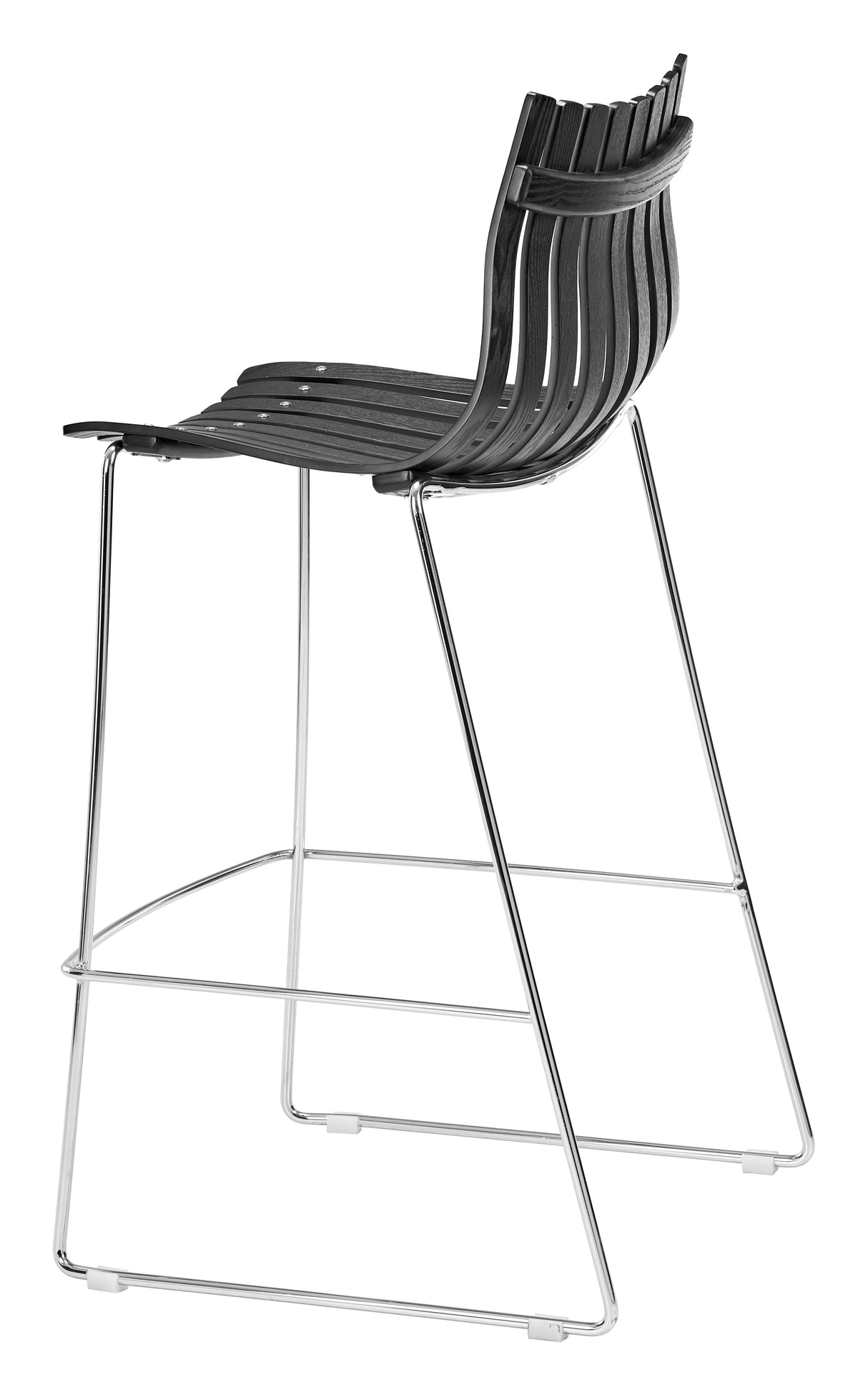 Beaufort Black Barstool (Set of 2) by Zuomod at Eve Furniture