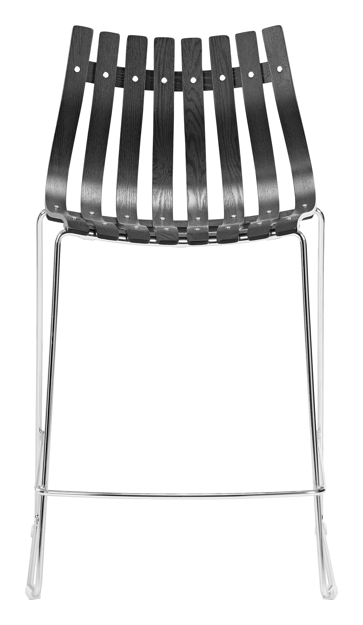 Beaufort Black Counter Stool (Set of 2) by Zuomod at Eve Furniture