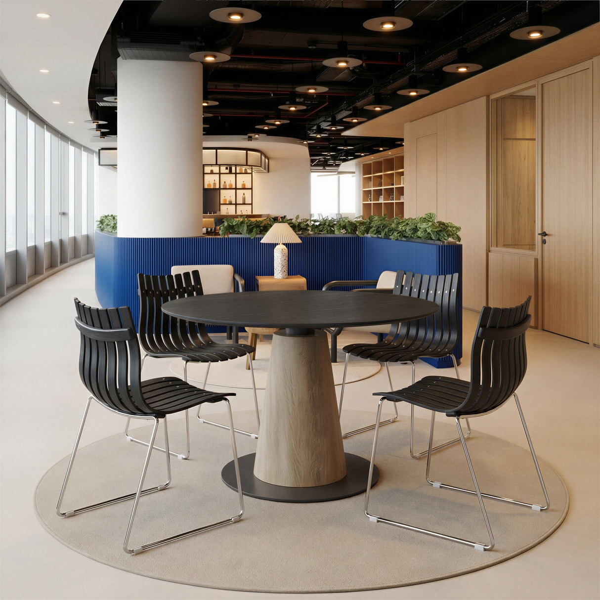 Beaufort Black Dining Chair (Set of 2) by Zuomod at Eve Furniture
