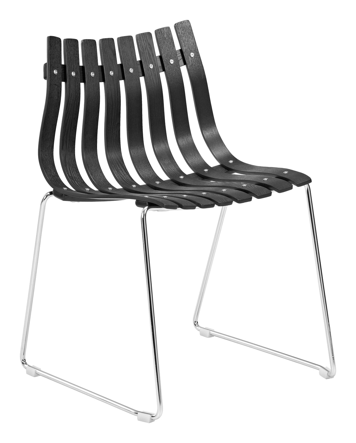 Beaufort Black Dining Chair (Set of 2) by Zuomod at Eve Furniture