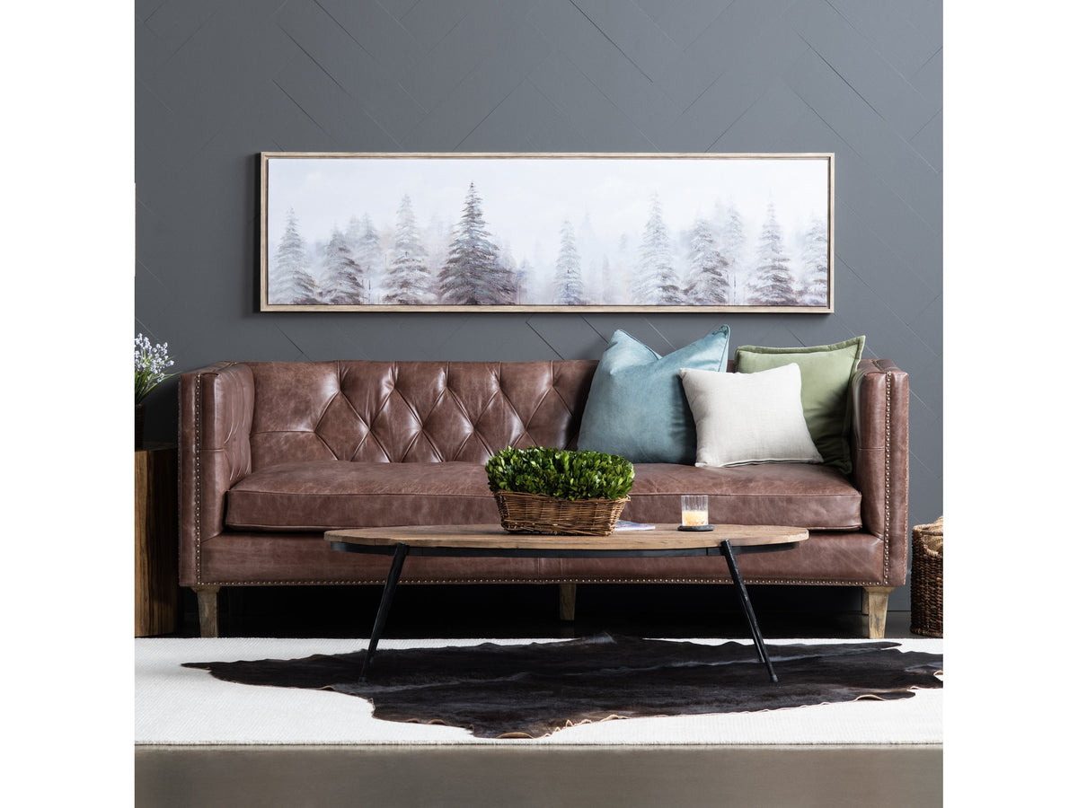 Becker Brown/White Canvas by Crestview at Eve Furniture