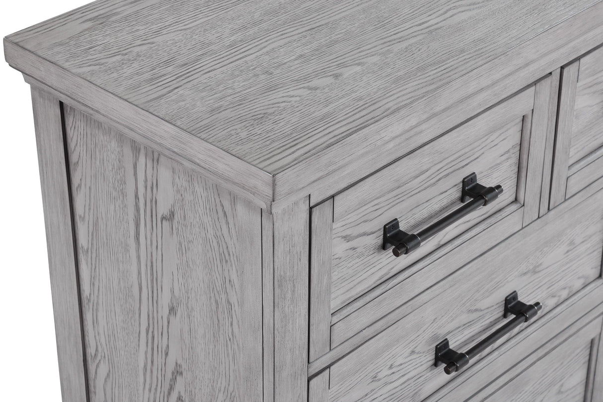 Beckett Rustic Gray Dresser by Crown Mark at Eve Furniture