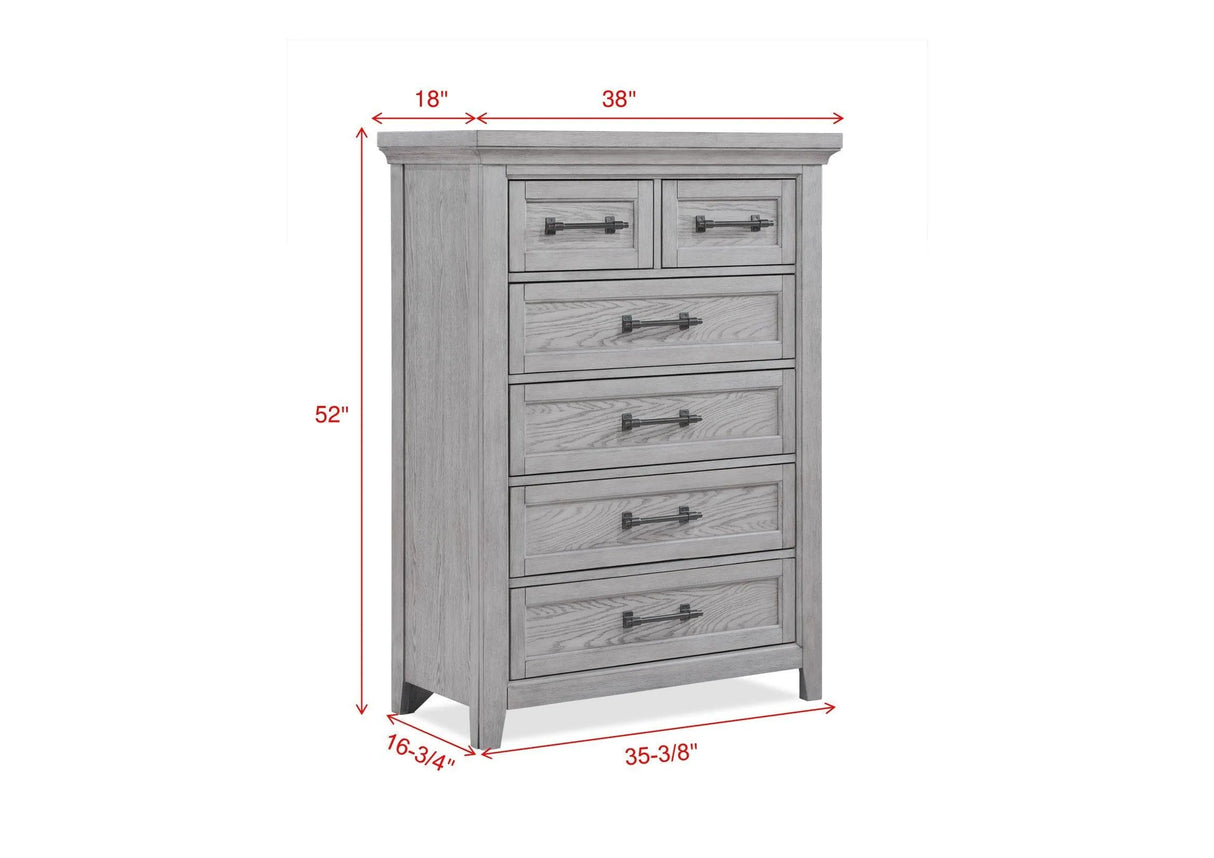 Beckett Rustic Gray Footboard Bench Panel Bedroom Set by Crown Mark at Eve Furniture
