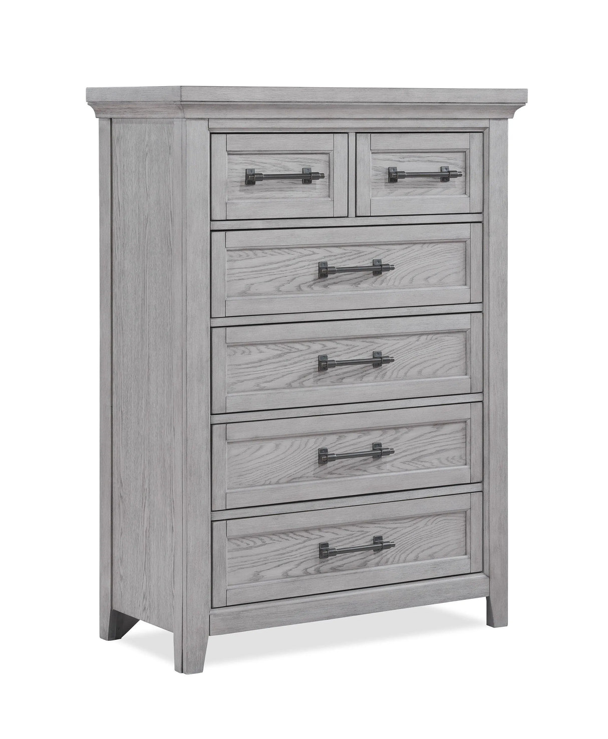 Beckett Rustic Gray Footboard Bench Panel Bedroom Set by Crown Mark at Eve Furniture