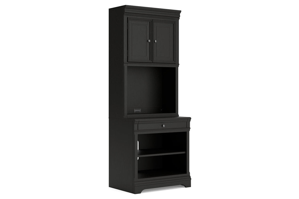 Beckincreek Black Bookcase by Ashley at Eve Furniture