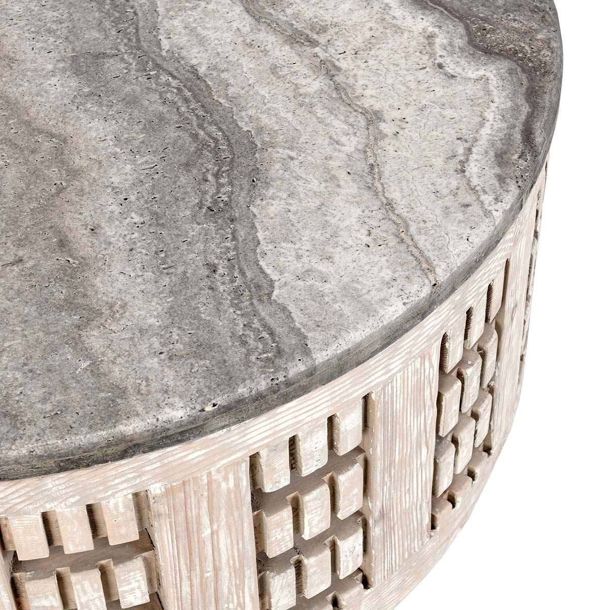 Becky Vintage Cream Coffee Table by Classic Home at Eve Furniture