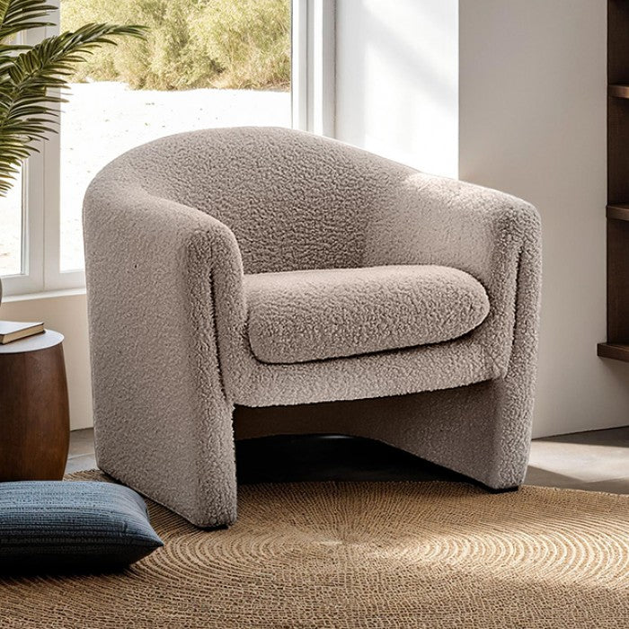 Bedale Mushroom Accent Chair by Furniture of America at Eve Furniture
