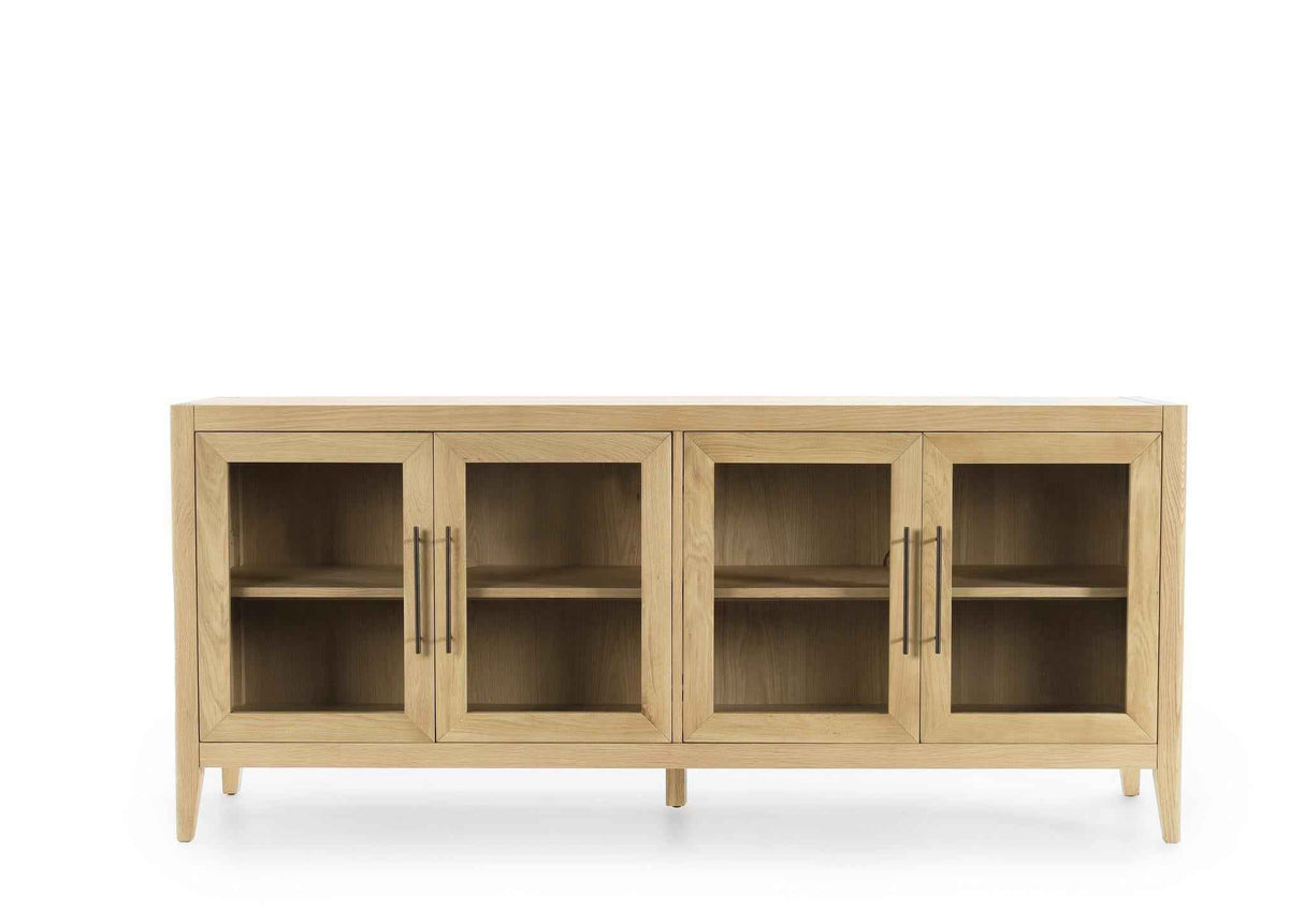 Beechgrove True Natural 4 Door Buffet by Classic Home at Eve Furniture