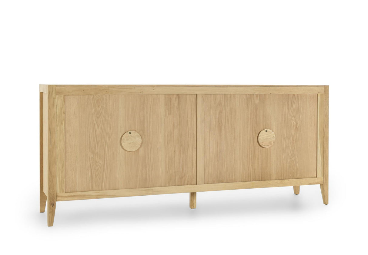 Beechgrove True Natural 4 Door Buffet by Classic Home at Eve Furniture