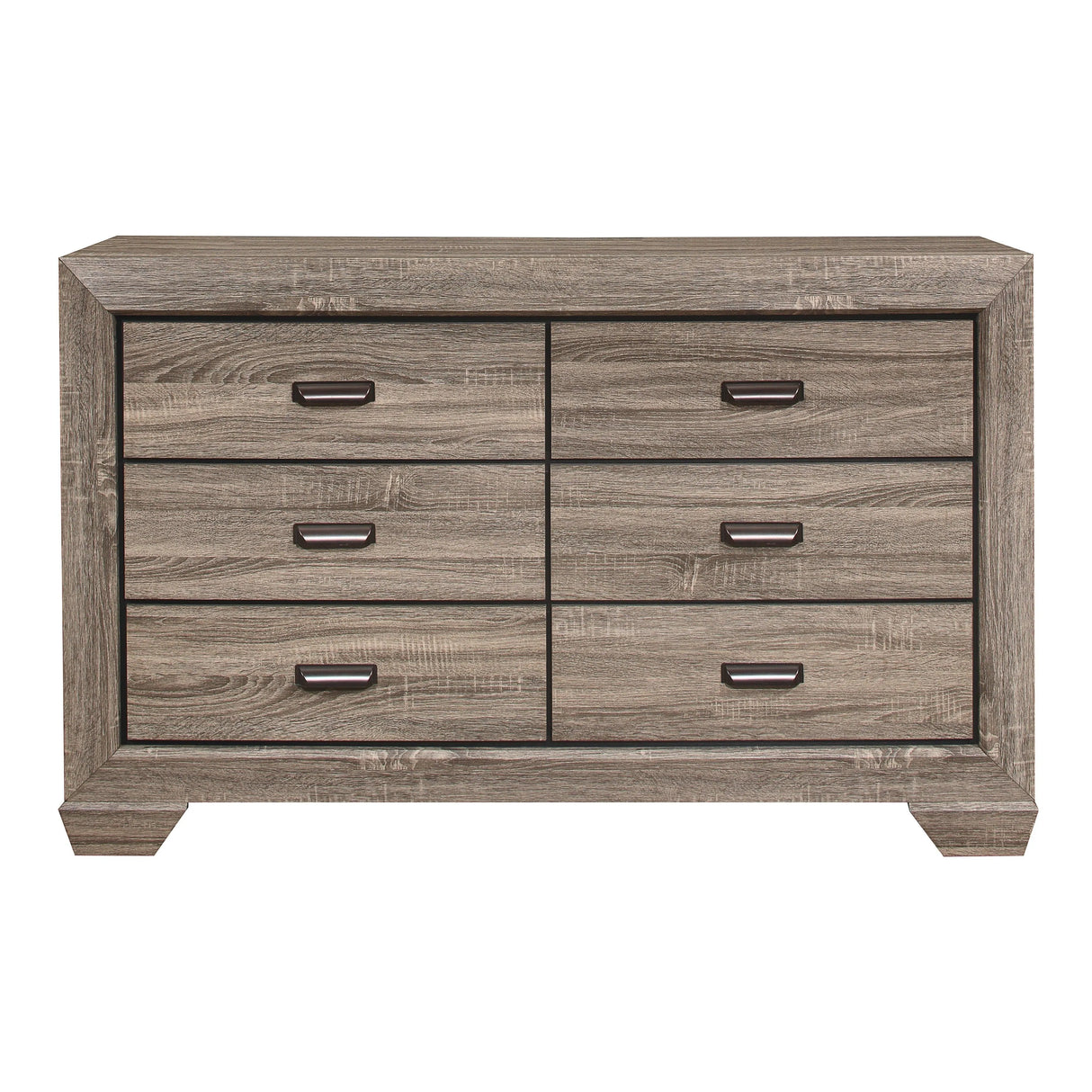Beechnut Light Elm Dresser by Homelegance at Eve Furniture