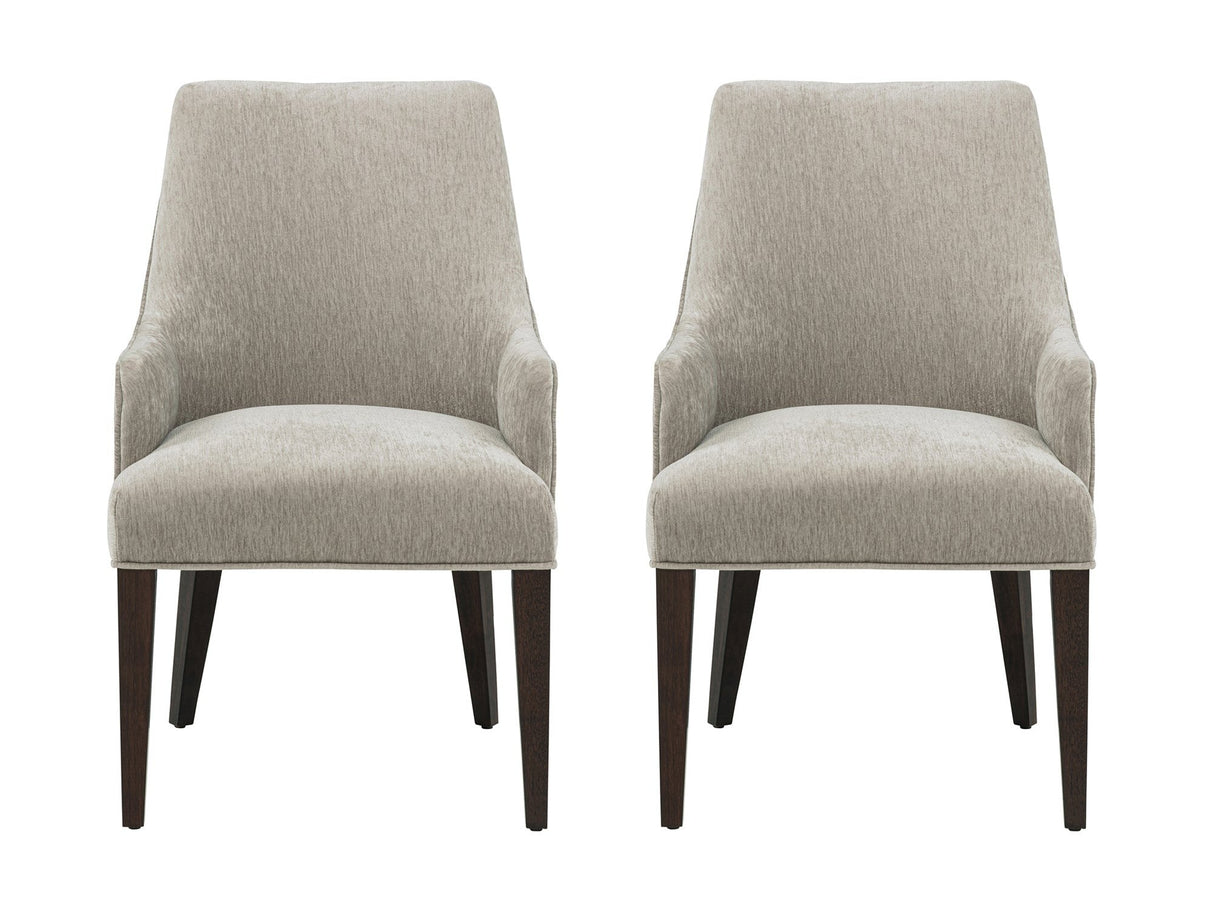 Beever Dining Armchair in Taupe (set of 2) by Manhattan Comfort at Eve Furniture