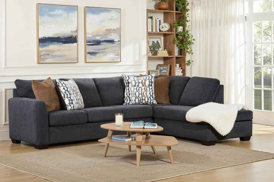 Behold Charcoal Sectional