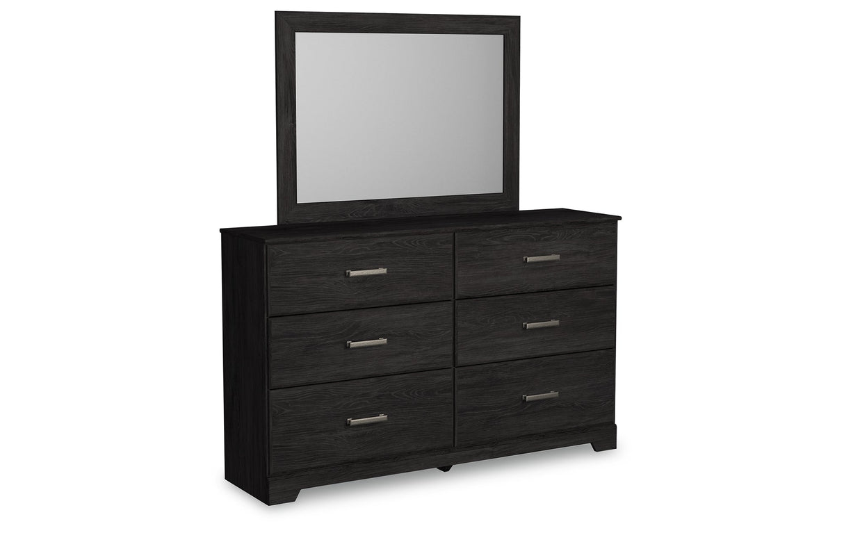 Belachime Black/Gray Youth Panel Bedroom Set by Ashley at Eve Furniture