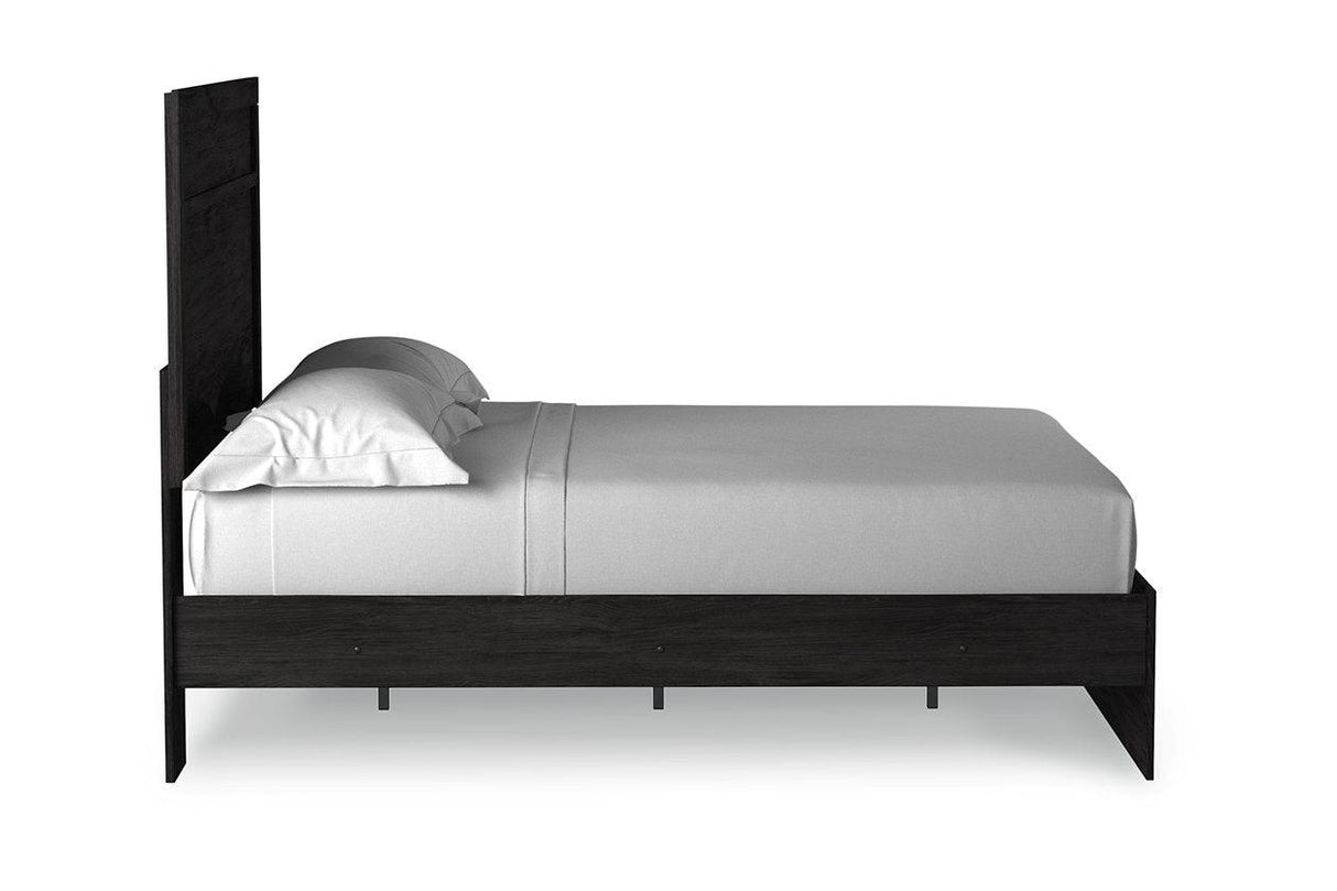 Belachime Charcoal Full Panel Bed by Ashley at Eve Furniture