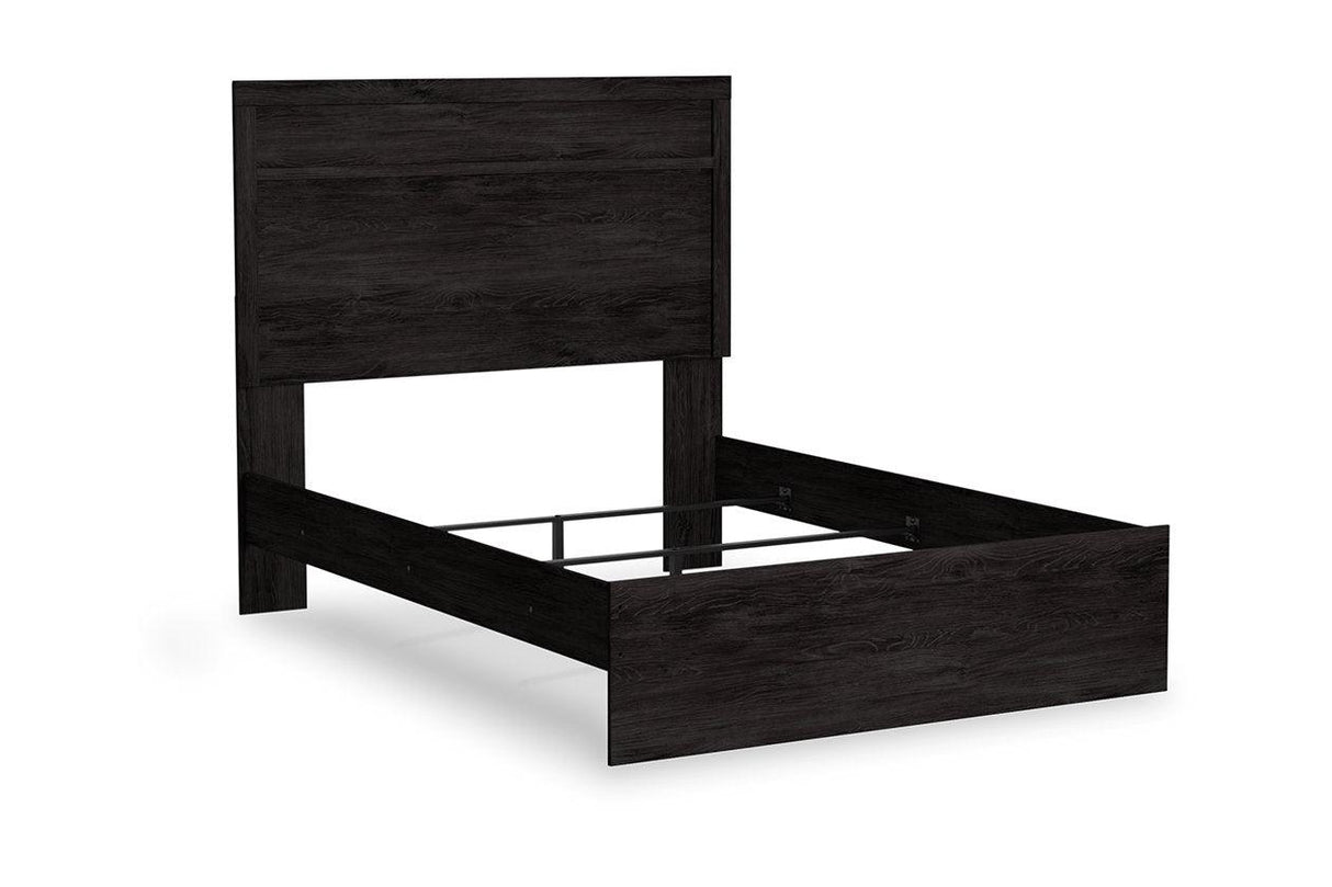 Belachime Charcoal Full Panel Bed by Ashley at Eve Furniture