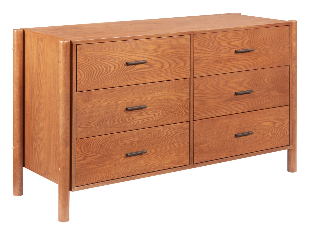 Beleza Walnut Dresser by Zuomod at Eve Furniture
