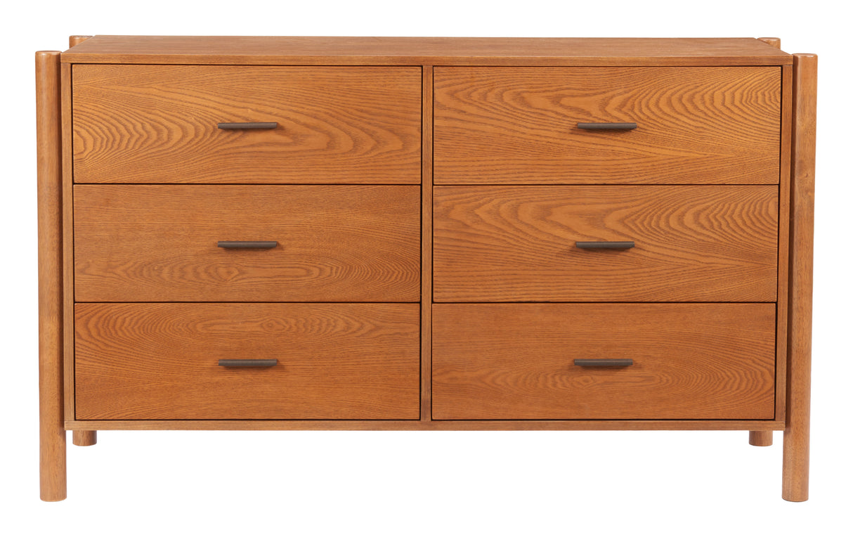 Beleza Walnut Dresser by Zuomod at Eve Furniture