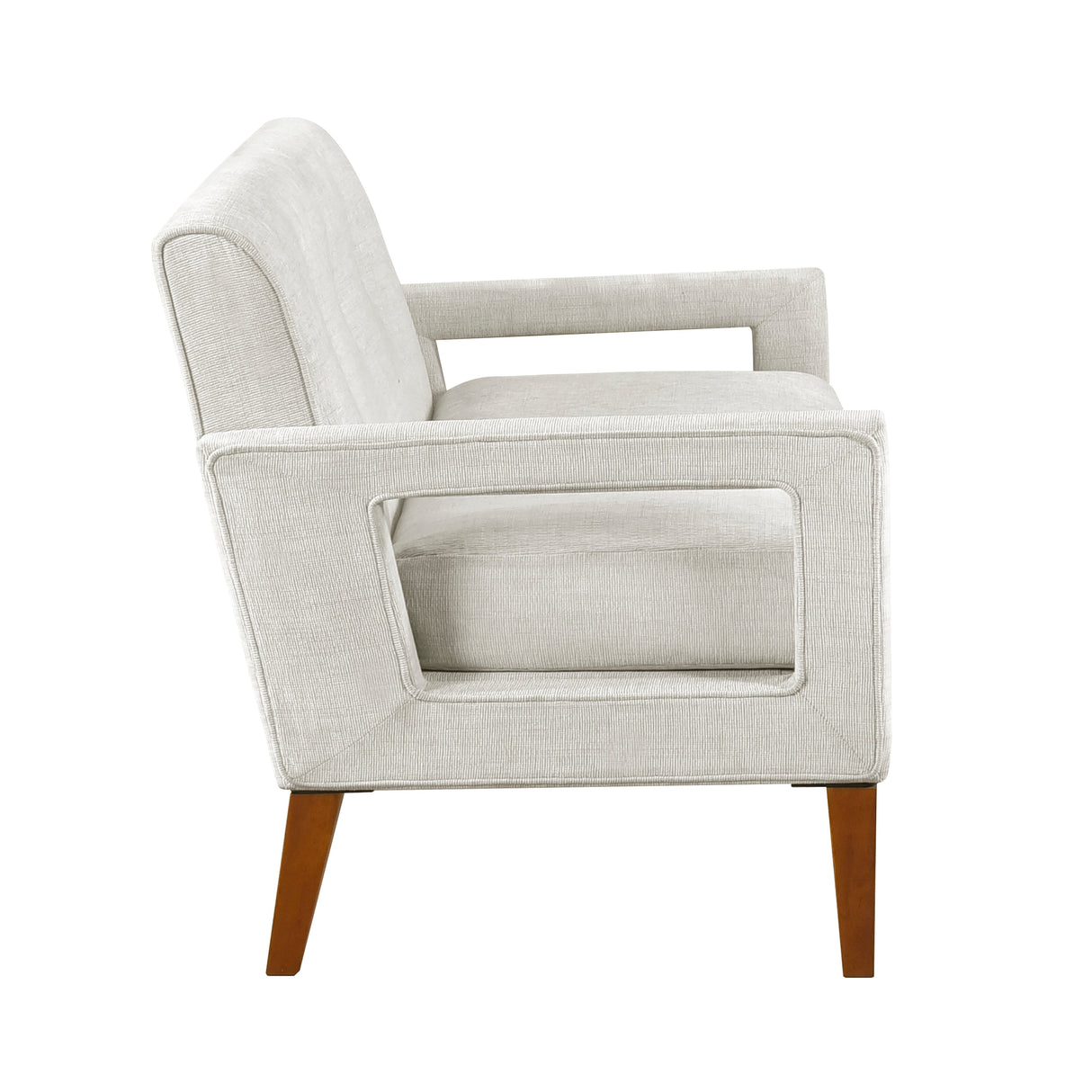 Belfort Beige Loveseat and Chair by Homelegance at Eve Furniture