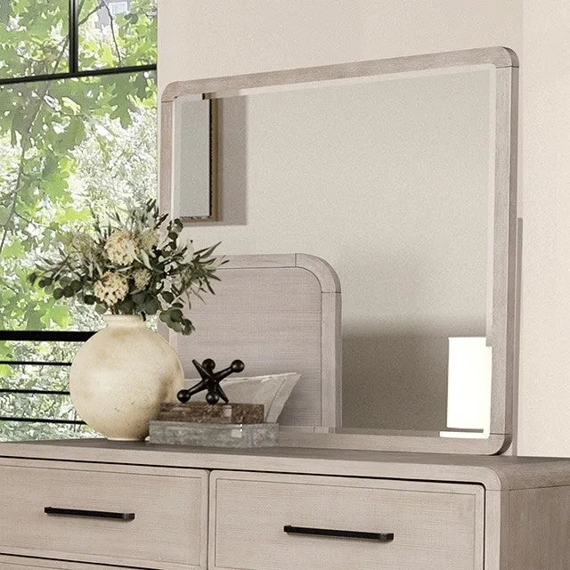 Belize Gray Fog 5-Piece Queen Bedroom Set by Furniture of America at Eve Furniture