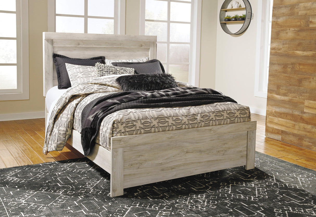 Bellaby Whitewash Panel Bedroom Set by Ashley at Eve Furniture