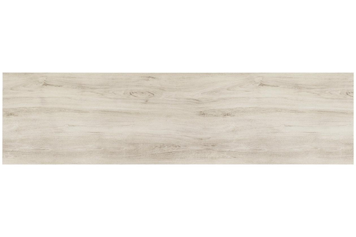 Bellaby Whitewash TV Stand with Electric Fireplace by Ashley at Eve Furniture