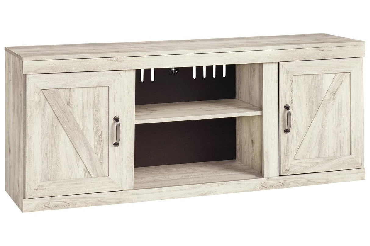 Bellaby Whitewash 60" TV Stand by Ashley at Eve Furniture