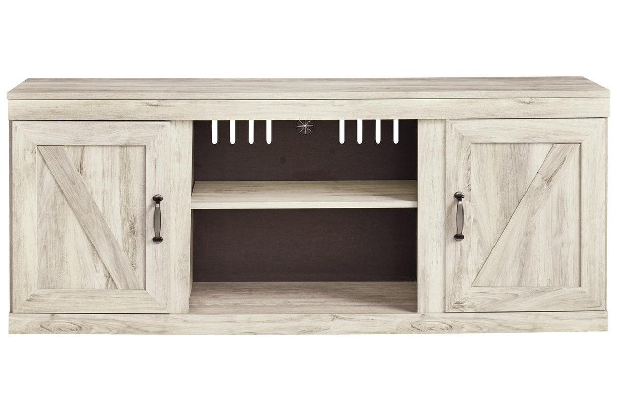 Bellaby Whitewash 60" TV Stand by Ashley at Eve Furniture