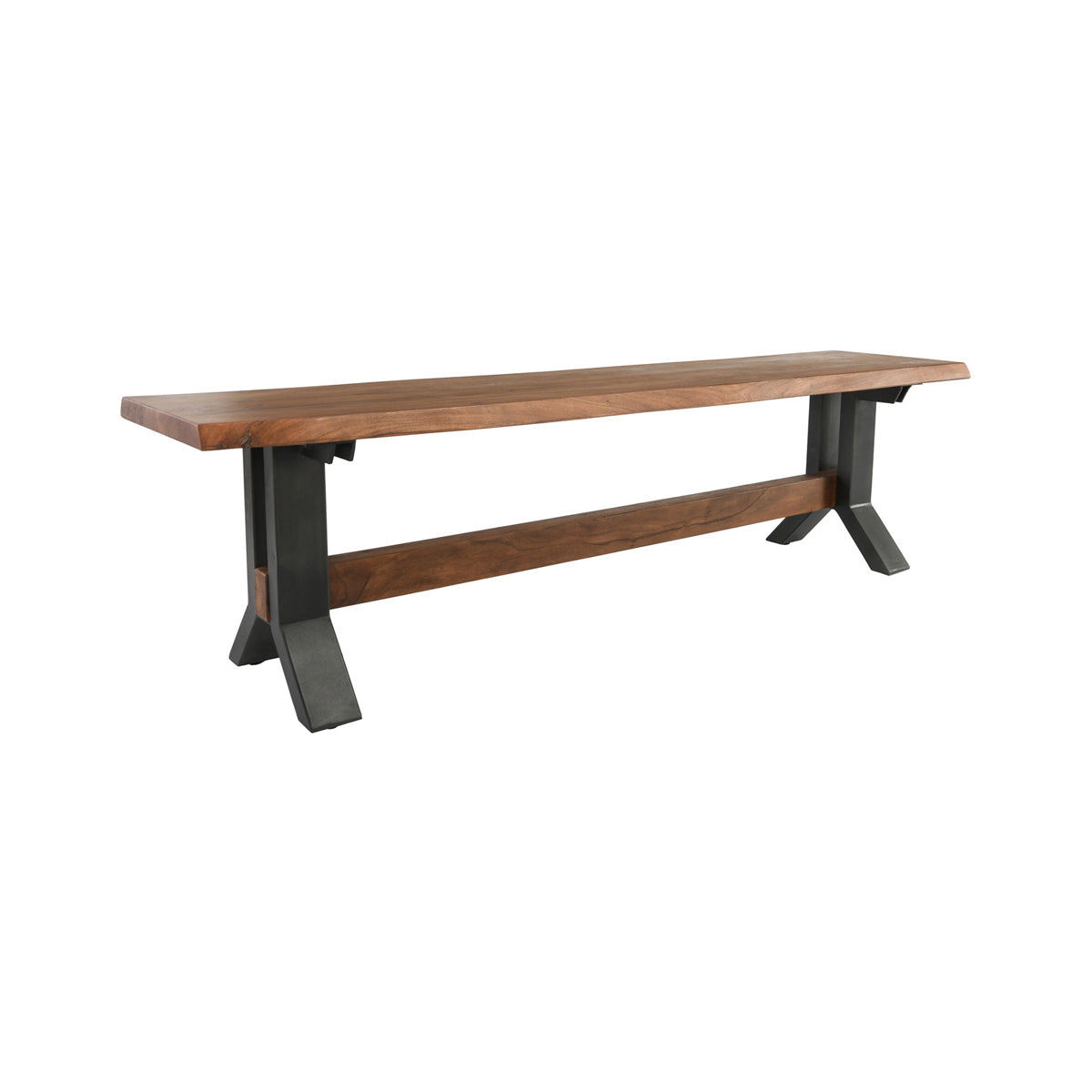 Bellamy 66" Dining Bench - Amber Brown by Classic Home at Eve Furniture