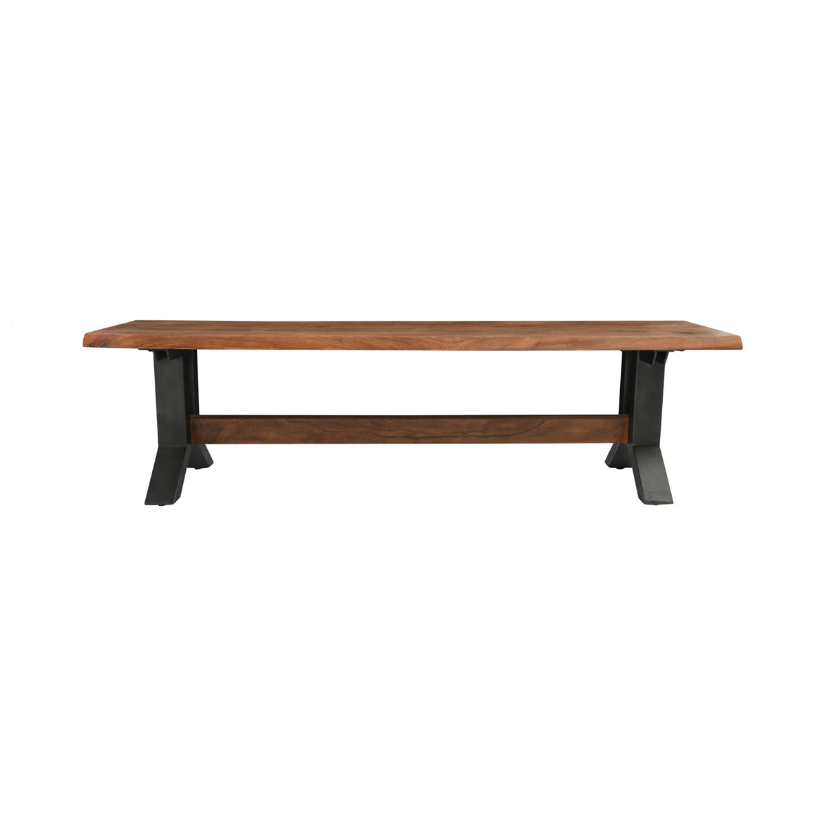 Bellamy 66" Dining Bench - Amber Brown by Classic Home at Eve Furniture