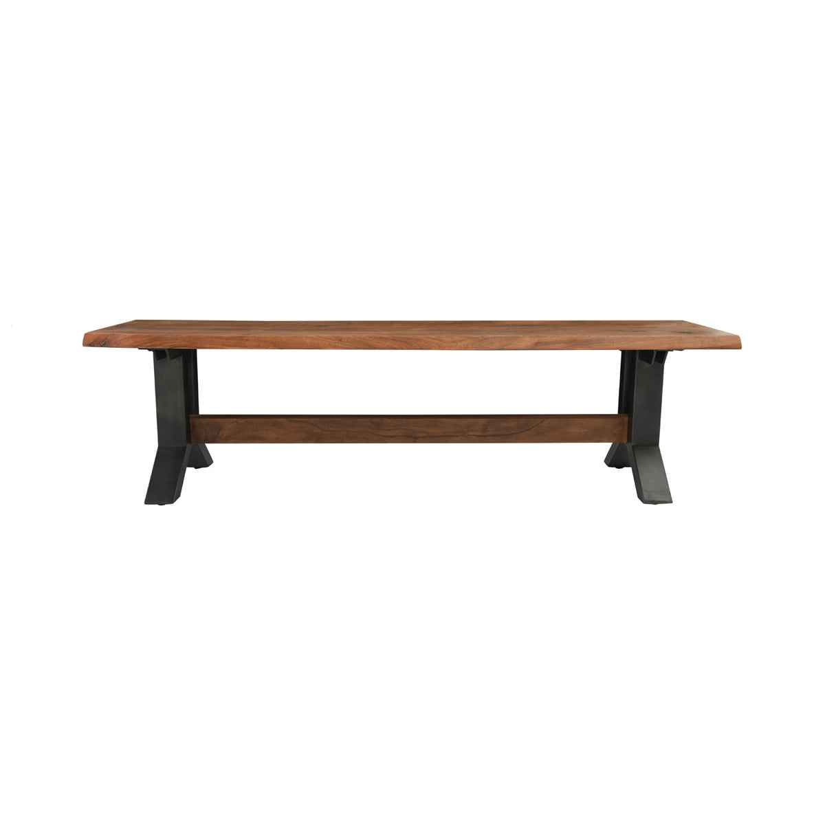 Bellamy 66" Dining Bench - Amber Brown by Classic Home at Eve Furniture