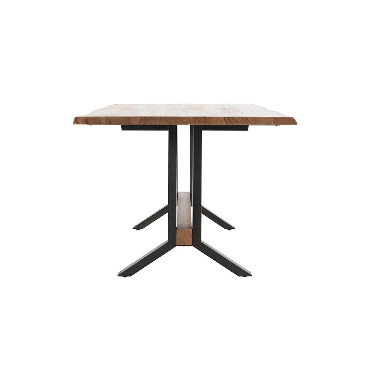 Bellamy Dining Table - Amber Brown by Classic Home at Eve Furniture