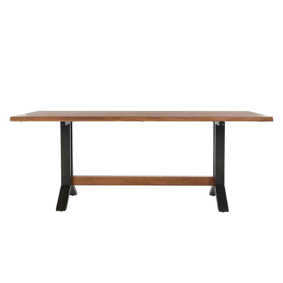 Bellamy Dining Table - Amber Brown by Classic Home at Eve Furniture