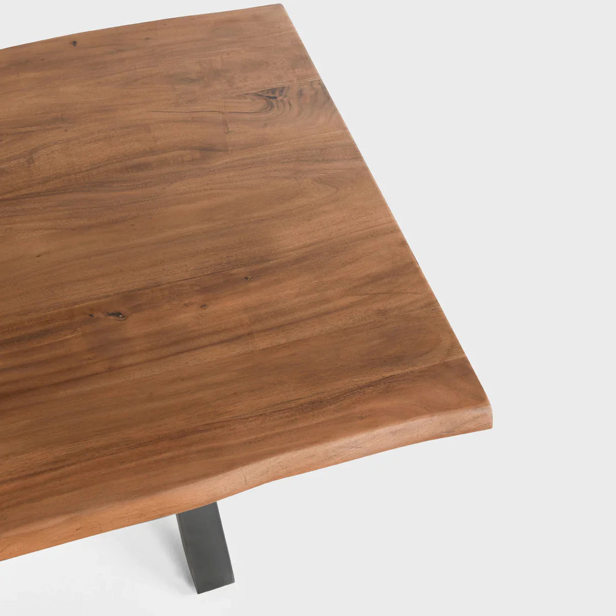 Bellamy Honey/Black Solid Wood Dining Table by Classic Home at Eve Furniture