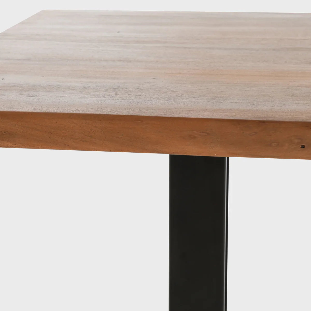 Bellamy Honey/Black Solid Wood Dining Table by Classic Home at Eve Furniture